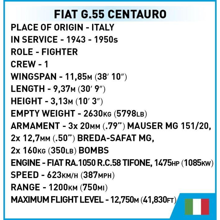 Label énergétique Cobi Fiat G.55 Centauro / 193 pcs