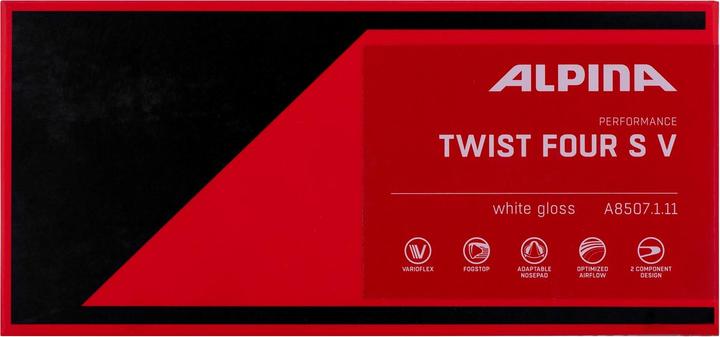 Image du produit ALPINA SPORTS Twist Four S VL+ (Blanc, Noir)