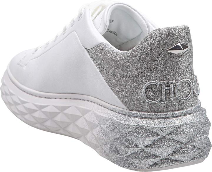 Image du produit Jimmy Choo white leather sneakers with glitter degrade (40)