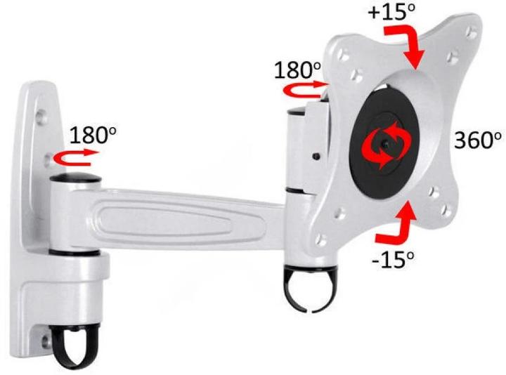 Actual product image Multibrackets M VESA Flexarm 360 II (Wall, 32", 60 kg)
