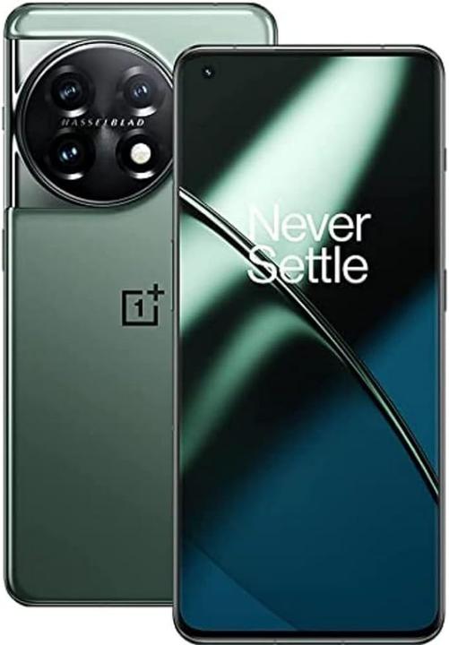 OnePlus 11 (256 GB, Eternal Green, 6.70", Hybrid Dual SIM + eSIM, 50 Mpx, 5G)