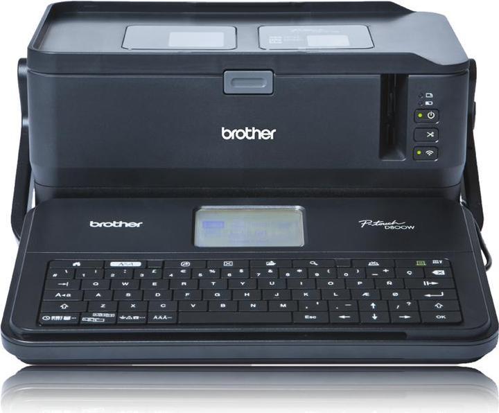 Produktbild Brother stationary label printer PTD-800W thermal transfer (PTD800WYJ1) (360 dpi)