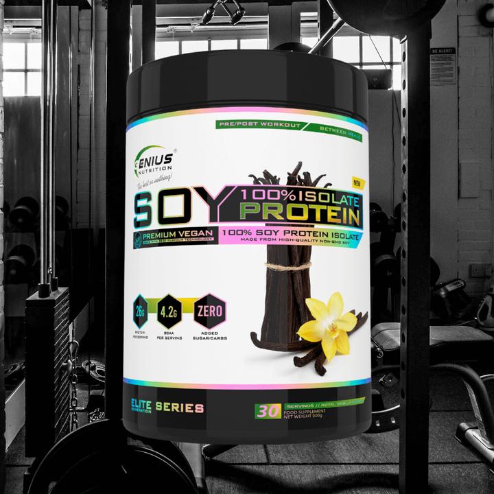 Produktbild Genius Nutrition 100% Soy Protein Isolate (Vanille, 1 Stk., 900 g)