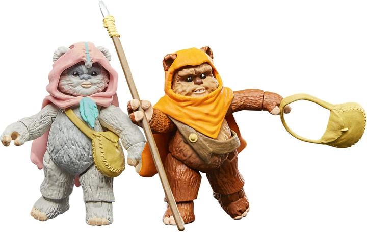 Actual product image Hasbro Star Wars: Ewoks Vintage Collection figurines Wicket W Warrick & Kneesaa 10 cm