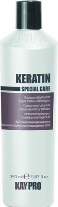 Actual product image Konjac Sponge Keratin Szampon 350ml (350 ml, Liquid shampoo)