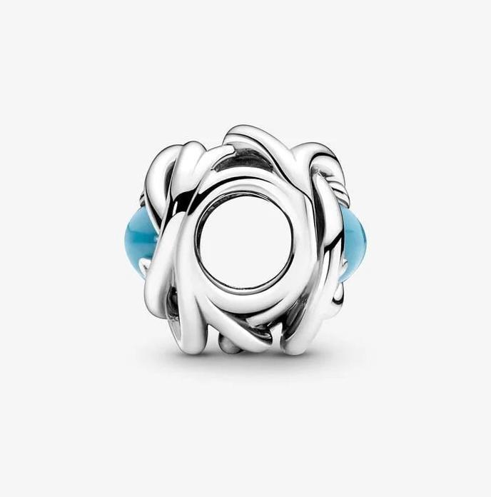 Produktbild Pandora Dezember Geburtsstein Türkis Ewigkeitskreis Charm (Sterling Silber 925)