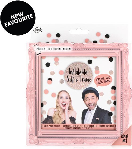 Image du produit NPW Cadre auto gonflable Or Rosé - Cadre photo gonflable - Cadre photo gonflable