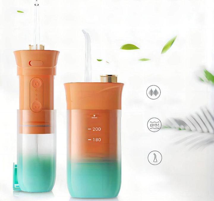 Image du produit OEM Consumer electronics Electric oral irrigator 200 ml 4 tips RC-K-563 orange