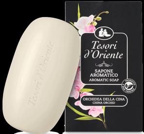 Actual product image Tesori d'Oriente China Orchid Aromatic Soap 125g (Soap lotion)