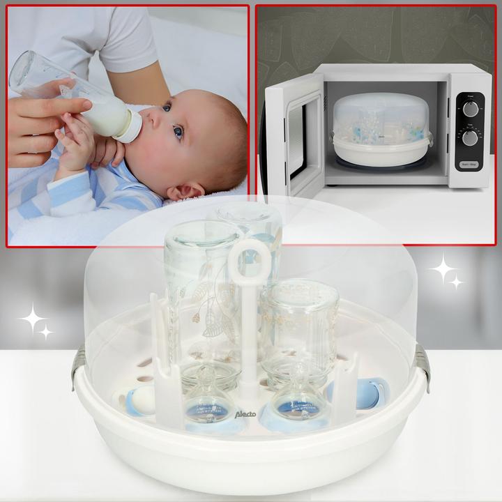 Immagine prodotto Alecto Sterilizzatore per bottiglie BW-05, sterilizzazione a vapore, microonde
