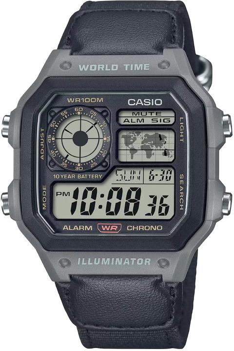 Actual product image Casio AE-1200WHUB-8AVEF (Digital watch, 43 mm)