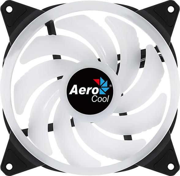 Image du produit AeroCool Duo 14 Boîtier d'ordinateur Ventilateur 14 cm Noir (140 mm, 1 x)