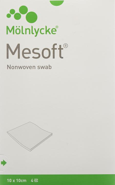 Actual product image Mesoft Vlieskompressen 10x10cm steril
