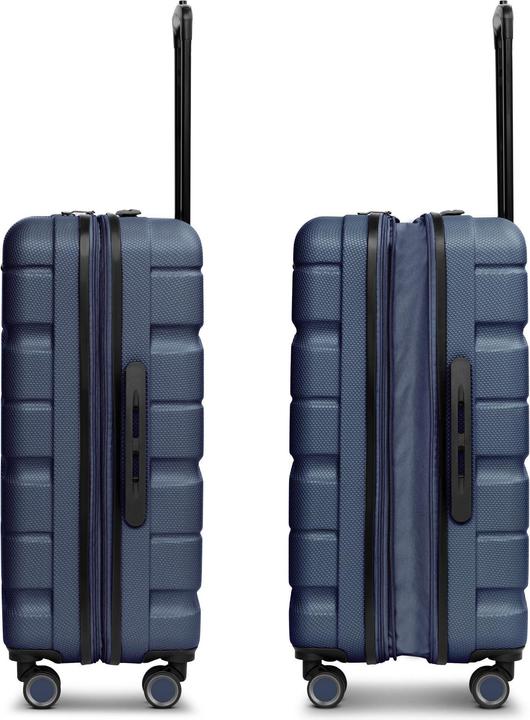 Produktbild Franky Munich 4.0 4 Rollen Kofferset 3-teilig mit Dehnfalte (199 l, XL (ab 115l))