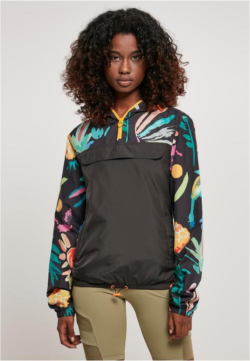 Actual product image Urban Classics Ladies Mixed Pull Over Jacket - 16936 (XS)