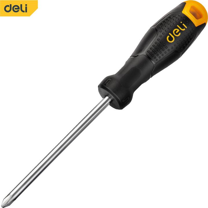 Image du produit Deli Tools Philips Tournevis PH2x150mm EDL626150 (noir) (Recouvrement cruciforme Phillipps (PH))