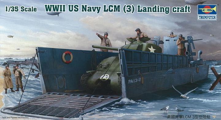 Actual product image Trumpeter US landing craft LCM (3)