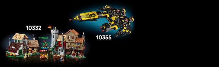 Produktbild LEGO Blacktron Renegade (10355, LEGO Icons, LEGO Seltene Sets)