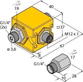 Actual product image Turck Inline sensor