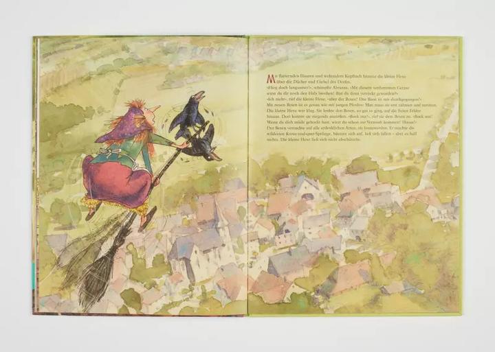 Image du produit Die kleine Hexe Ausflug mit Abraxas (Allemand, Susanne Preussler-Bitsch, Otfried Preussler, 2017)