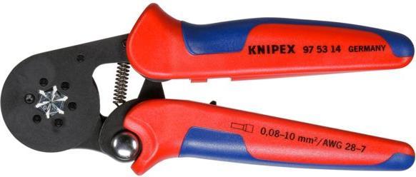 Image du produit Knipex Pince à sertir auto-ajustable pour embouts de câble (180 mm)