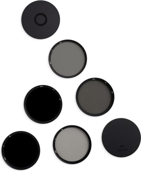 Produktbild Urth 43mm ND2, ND4, ND8, ND64, ND1000 Lens Filter Kit (Plus+) (ND- / Graufilter, 43 mm)
