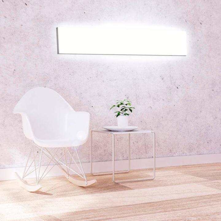 Actual product image Müller Licht LED panel tint LED panel Aris black, white+colour, 120x30 cm 404091