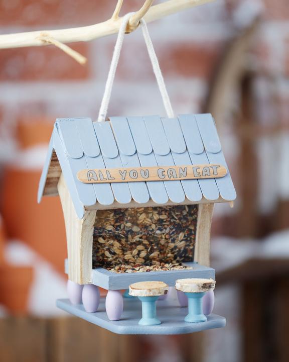 Actual product image VBS Bird feeder to hang up, approx.H15 x W 17x D 14,5cm