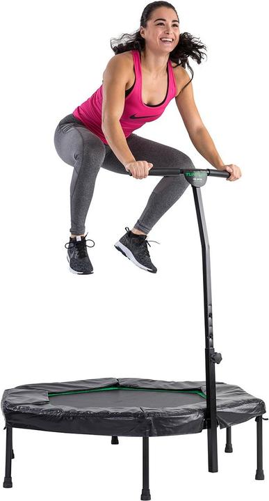 Actual product image Tunturi Hexagon Fitness Trampolin mit Verstellbarem und Abnehmbarem Handgriff (84 cm)