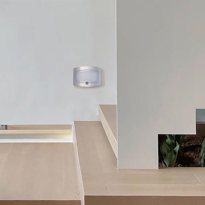 Produktbild Casativo LED-Wandleuchte, 2 Leuchtmodi, PIR-Bewegungs- & Lichtsensor (40 lm)