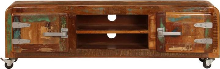 Image du produit VidaXL Meuble TV 120x30x36 cm Vieux bois massif,Matériau (120 x 30 x 36 cm)