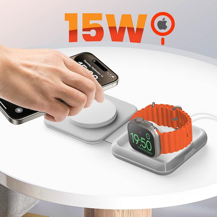 Immagine prodotto Xtorm Serie di caricabatterie da viaggio wireless (15 W)