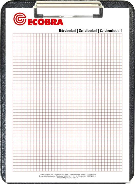 Actual product image Ecobra Artificial leather writing tops (16 x 24 cm)