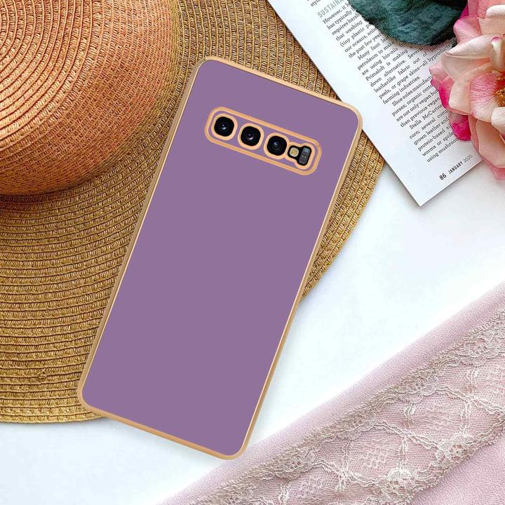 Actual product image Cadorabo Case for Samsung Galaxy S10 PLUS in TPU with camera protection LM130 Style (Samsung Galaxy S10+)