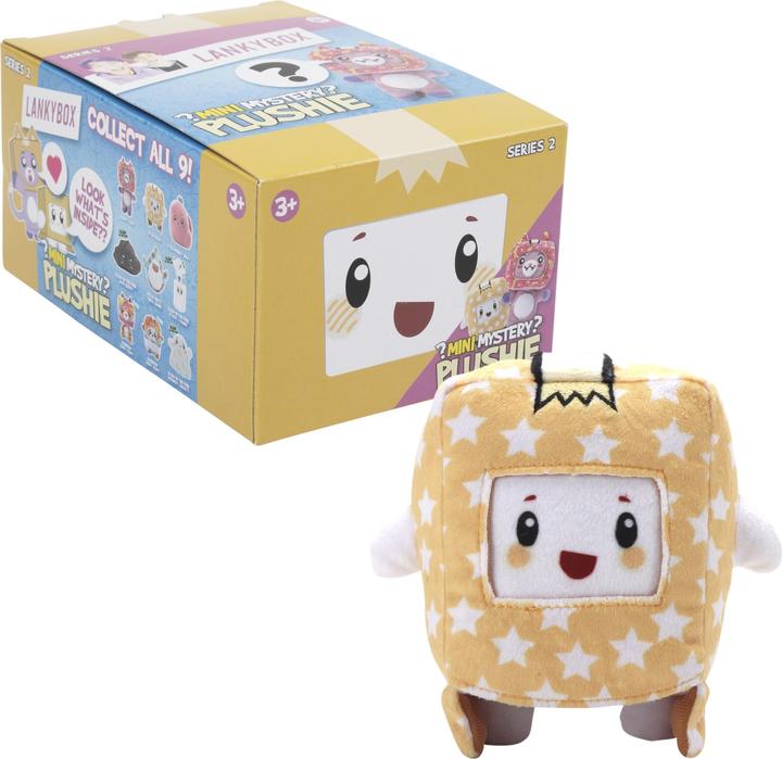 Actual product image Lankybox Mini Mystery Plush, Series 2, Collectible Blind Box Mini Plush, Officially Licensed Merch