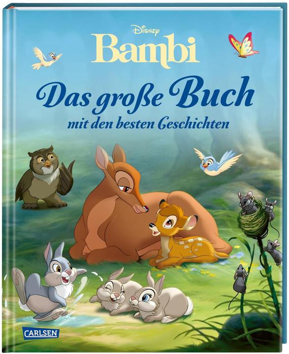 Actual product image Disney: Bambi – Das grosse Buch mit den besten Geschichten (German, Walt Disney, 2023)