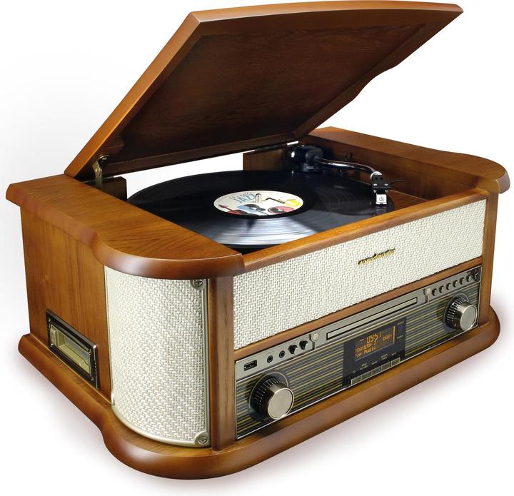 Image du produit Soundmaster NR566BE (Platine, Lecteur de CD, Bluetooth, 2x 5 W)