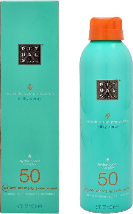 Actual product image Rituals Milky Spray (Sun spray, SPF 50, 200 ml)