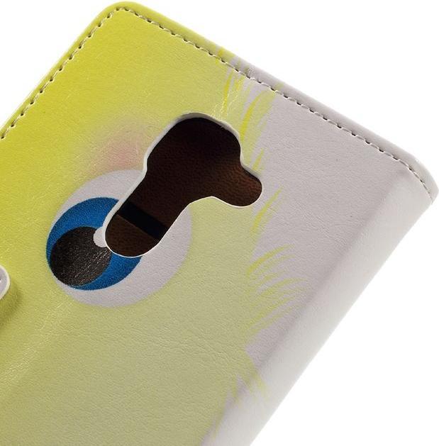 Actual product image MU Style Case leather with blue monster (DTEK60)