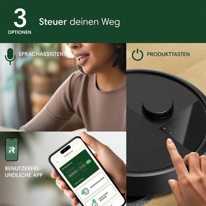 Productafbeelding iRobot Roomba Plus 405 Combo + AutoWash Dock (Stofzuigrobot)