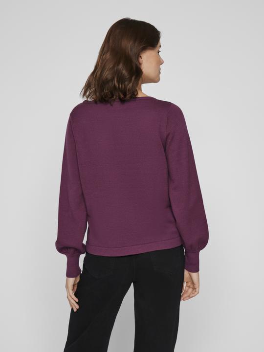 Actual product image Vila U-boat neck knitted jumper (S)