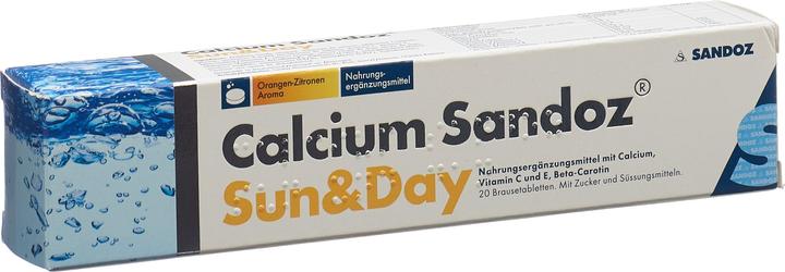 Actual product image Sandoz Sun Day (20 Piece, Effervescent tablet, 126 g)