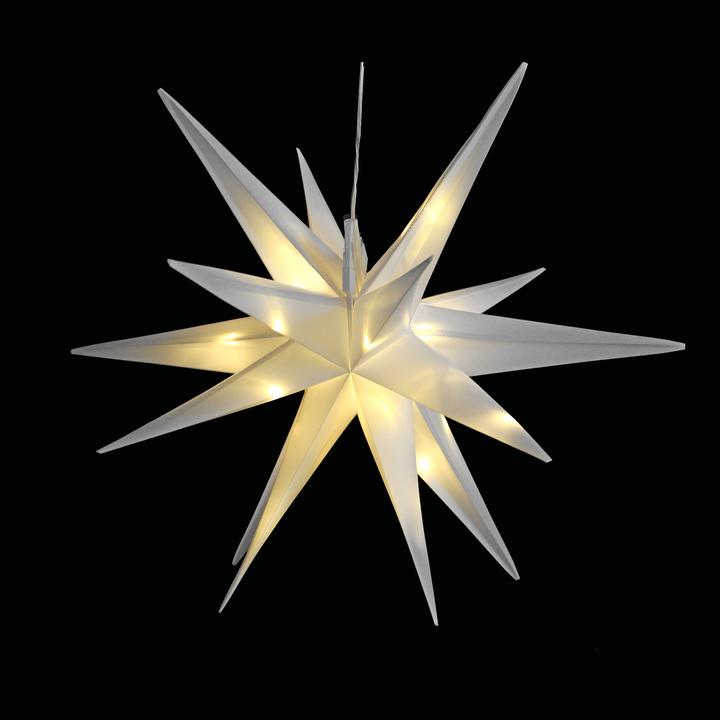 Actual product image Mojawo 3D LED star for hanging Christmas lights DIA 57cm outdoor IP44
