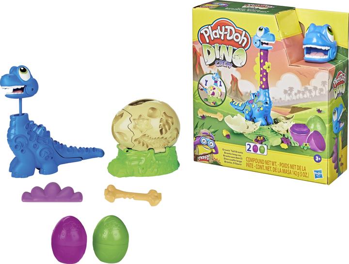 Actual product image Play-Doh Bronto from the egg