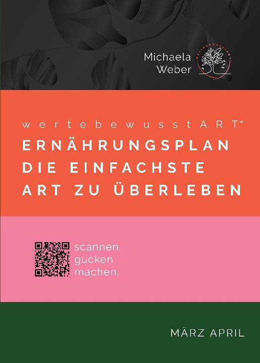 Image du produit wertebewusstART® Ernährungsplan (Allemand, Michaela Weber, 2023)
