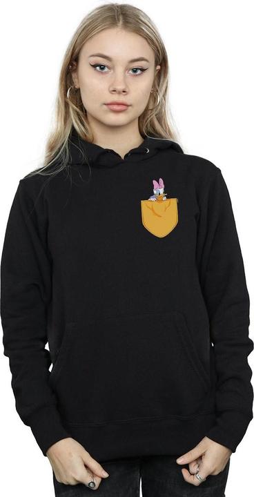 Image du produit Disney - Sweat à capuche DAISY DUCK FAUX POCKET - Femme (M)
