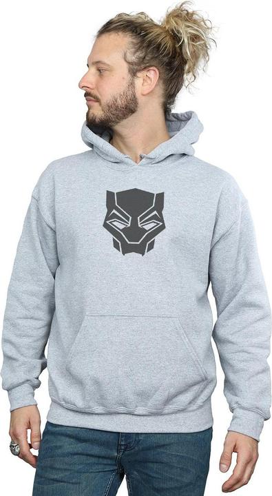 Produktbild Black Panther Schwarz auf Schwarz Hoodie (XL)