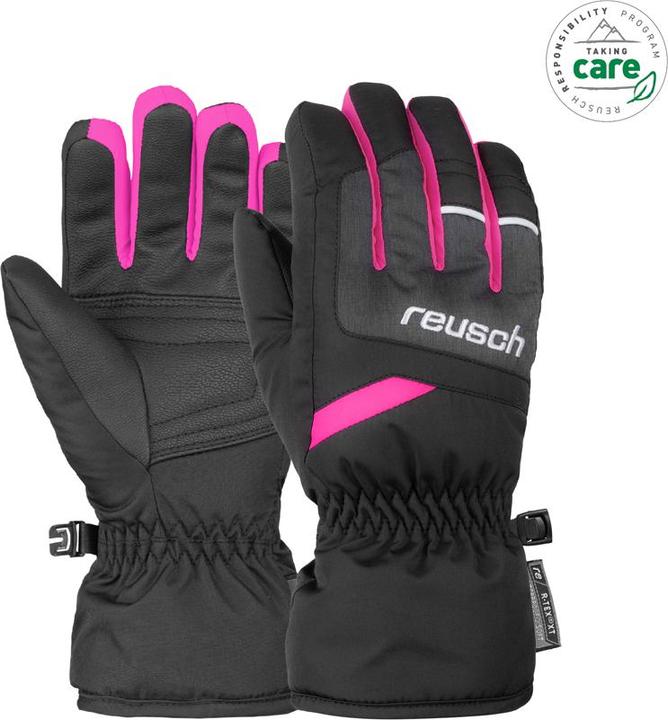 Pink Glo, Black, black melange