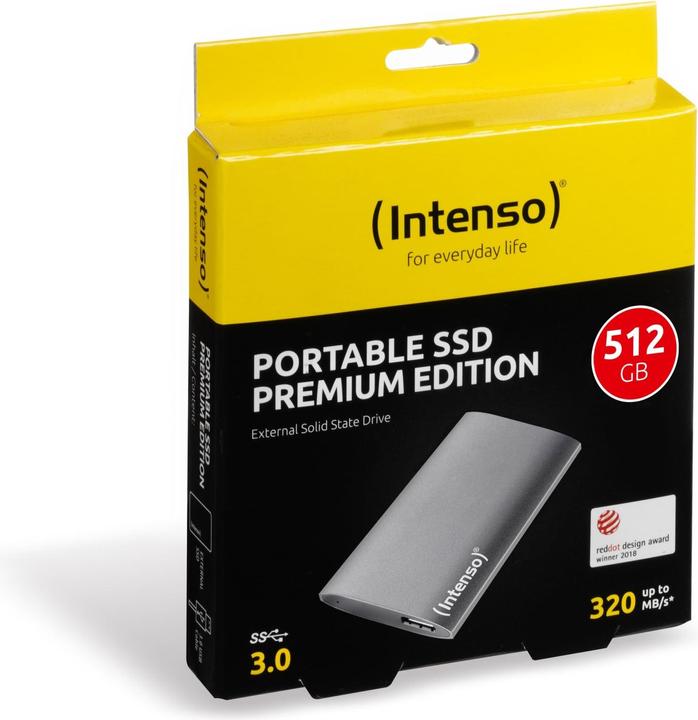 Actual product image Intenso premium edition (512 GB)