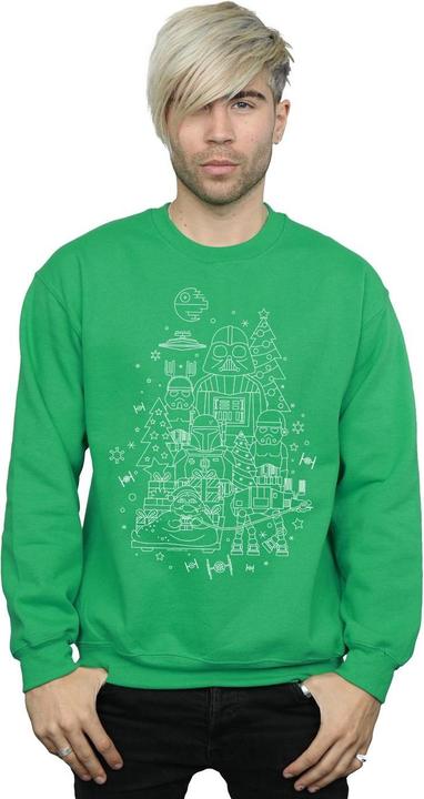 Produktbild Star Wars Empire Christmas Sweatshirt (XXL)